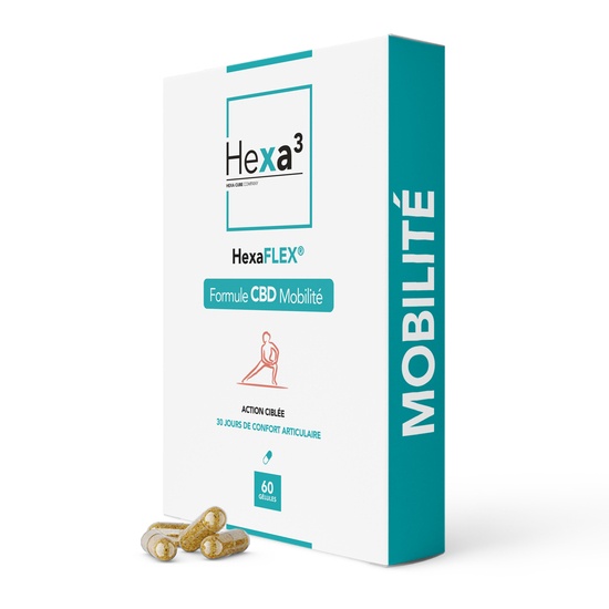 Capsules CBD Douleurs - Hexa3