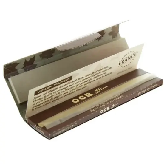 Feuille OCB Slim Virgin + Filtres