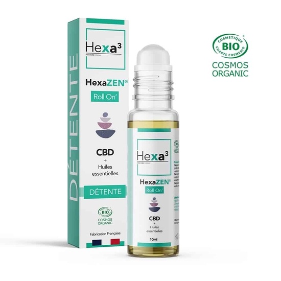 Roll-on CBD Détente - Hexa3