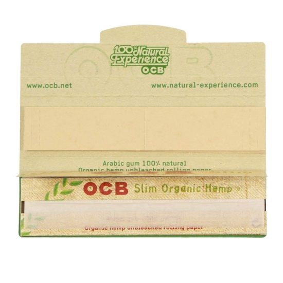 Feuille OCB Slim organic Hemp + Filtres