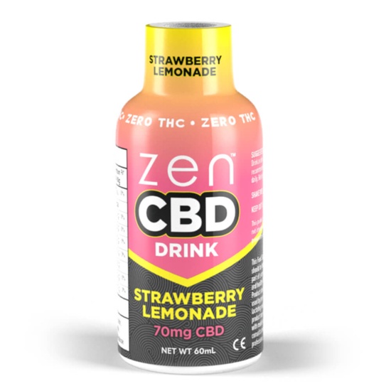 Sirop CBD Fraise Limonade - Zen CBD