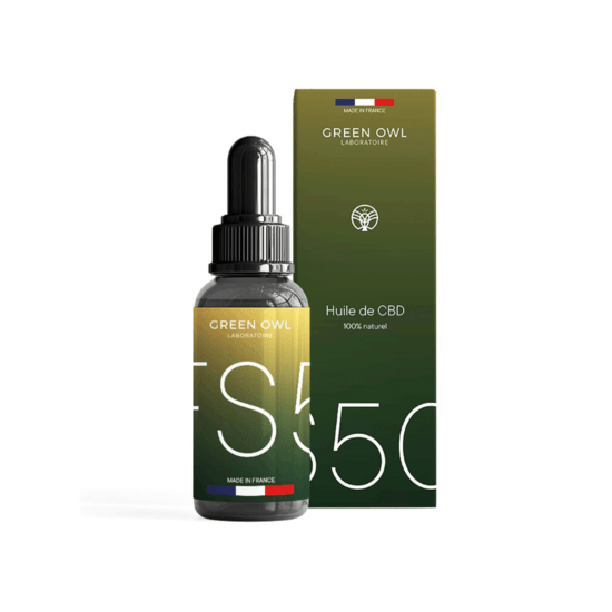 Huile CBD 50% Full Spectrum Green Owl