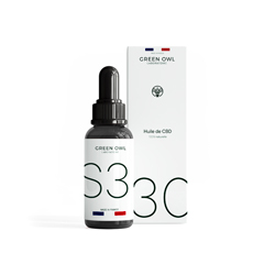 acheter Huile de CBD 30%  Isolat  Green Owl