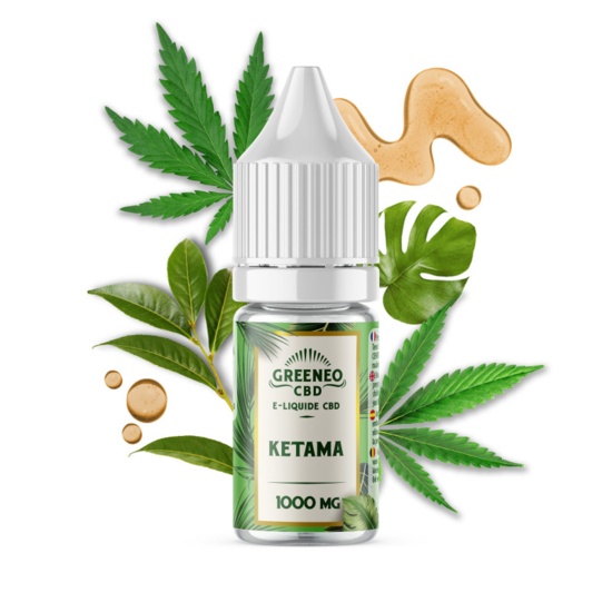 E-liquide CBD Ketama 10ml 500mg - Greeneo