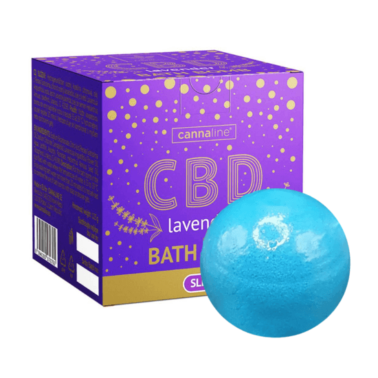 Bombe de bain CBD Lavande - Cannaline
