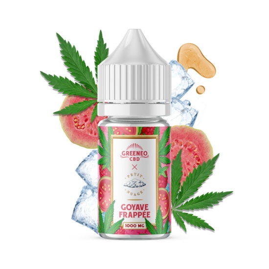 E-liquide CBD Goyave Frapée 30ml 1000mg - Greeneo