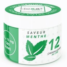 achat chewing gum CBD goût menthe