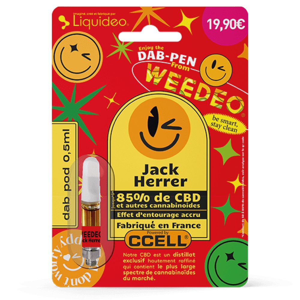 Cartouche CBD Jack Herrer - Weedeo