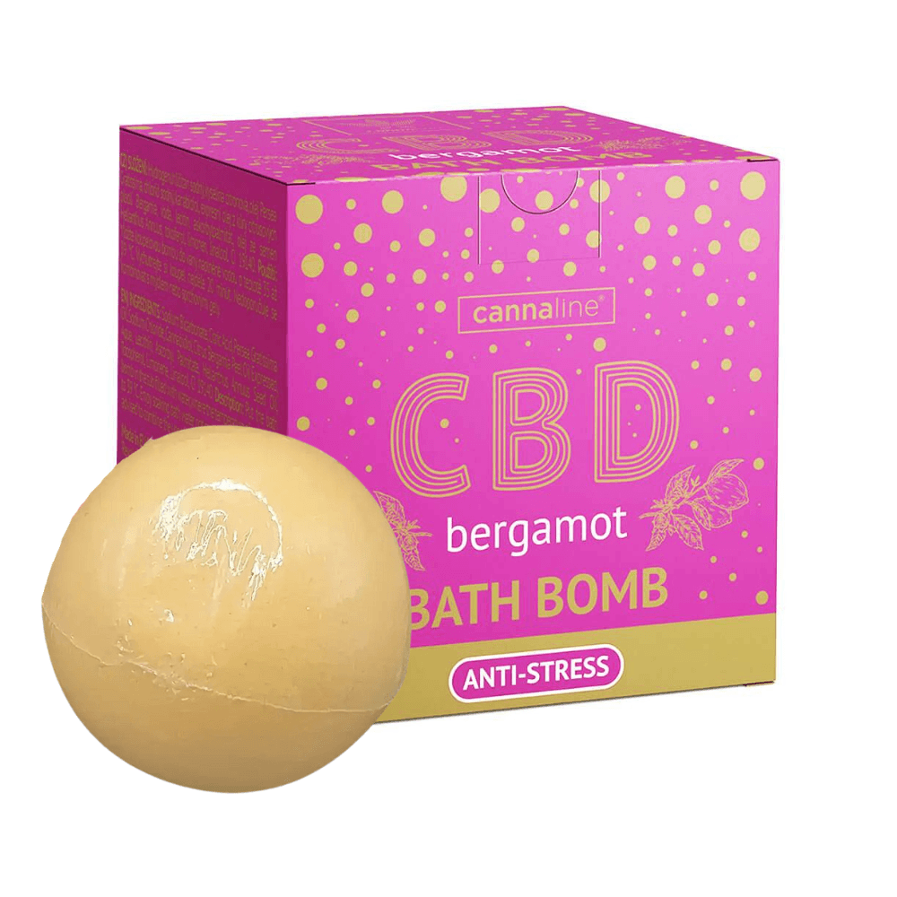Bombe de bain CBD Bergamote - Cannaline