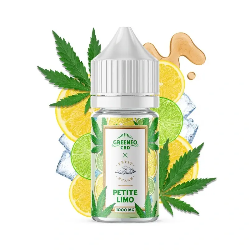 E-liquide CBD Petite Limo 30ml 1000mg - Greeneo