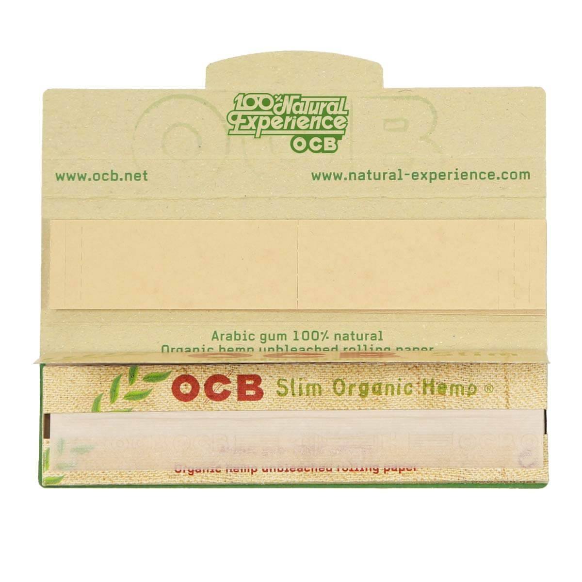 Feuille OCB Slim organic Hemp + Filtres