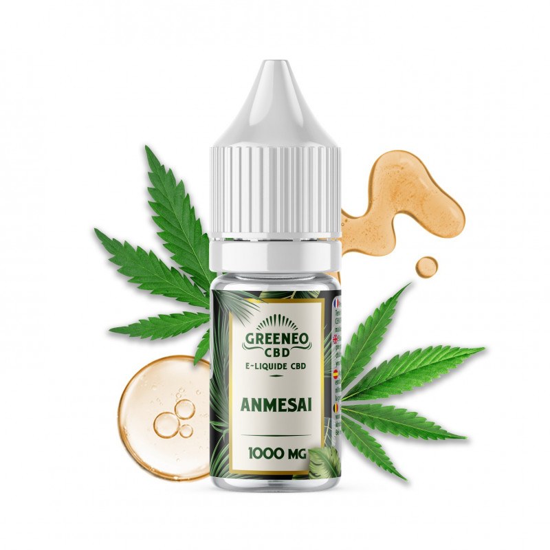 E-liquide CBD Amnesai 10ml 500mg - Greeneo