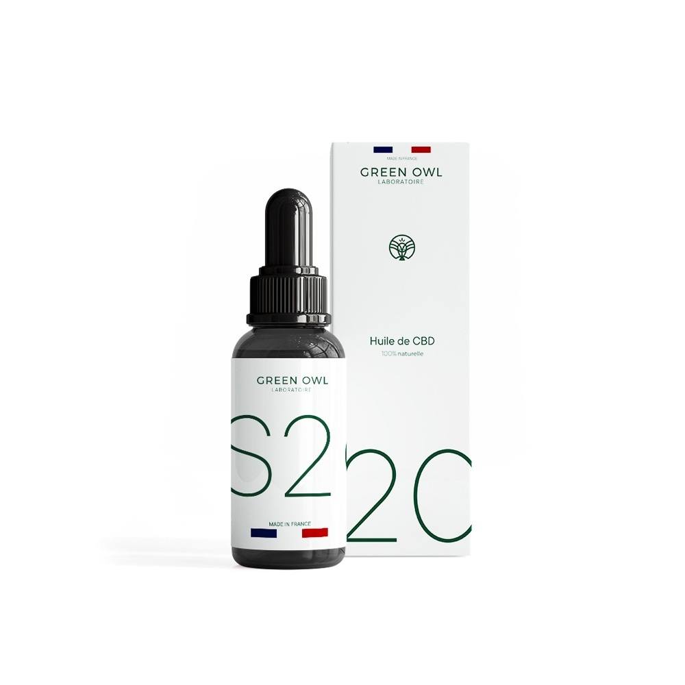 Huile de CBD 20% Isolat  Green Owl