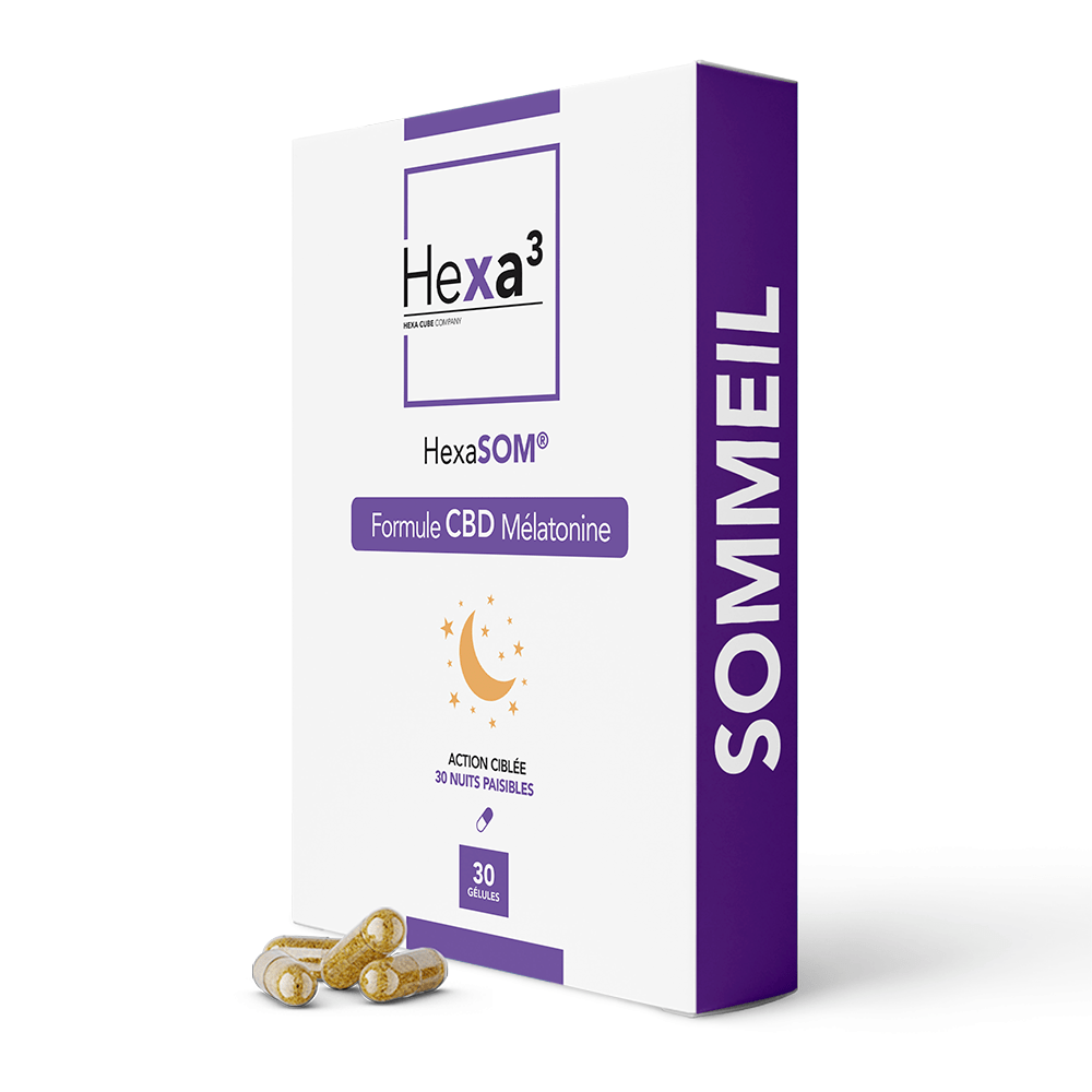 Capsules CBD Sommeil - Hexa3
