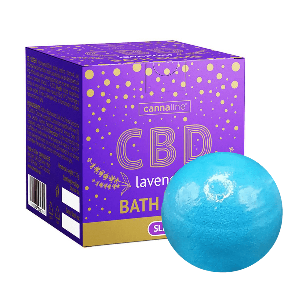 Bombe de bain CBD Lavande - Cannaline