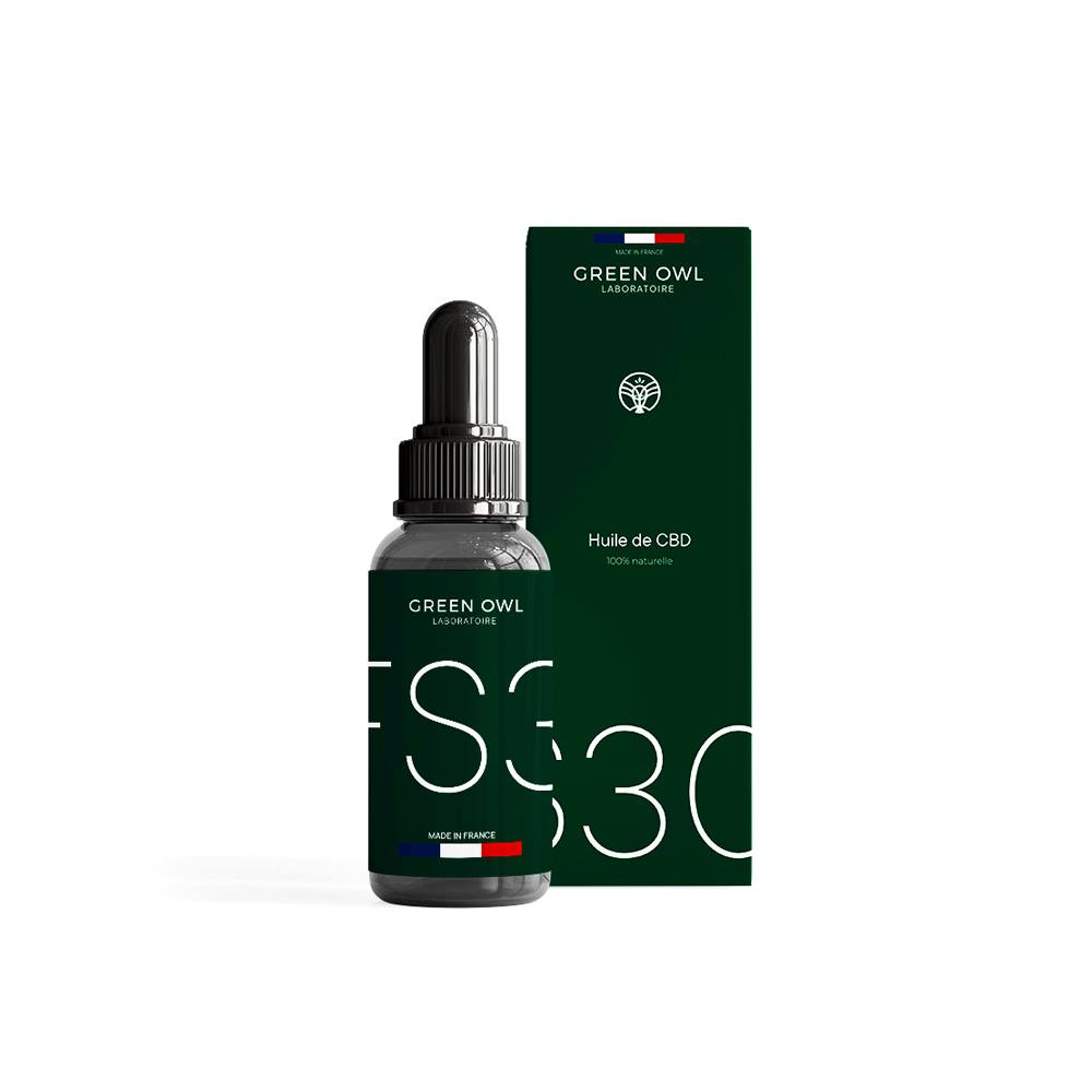 Huile CBD 30% Full Spectrum  Green Owl
