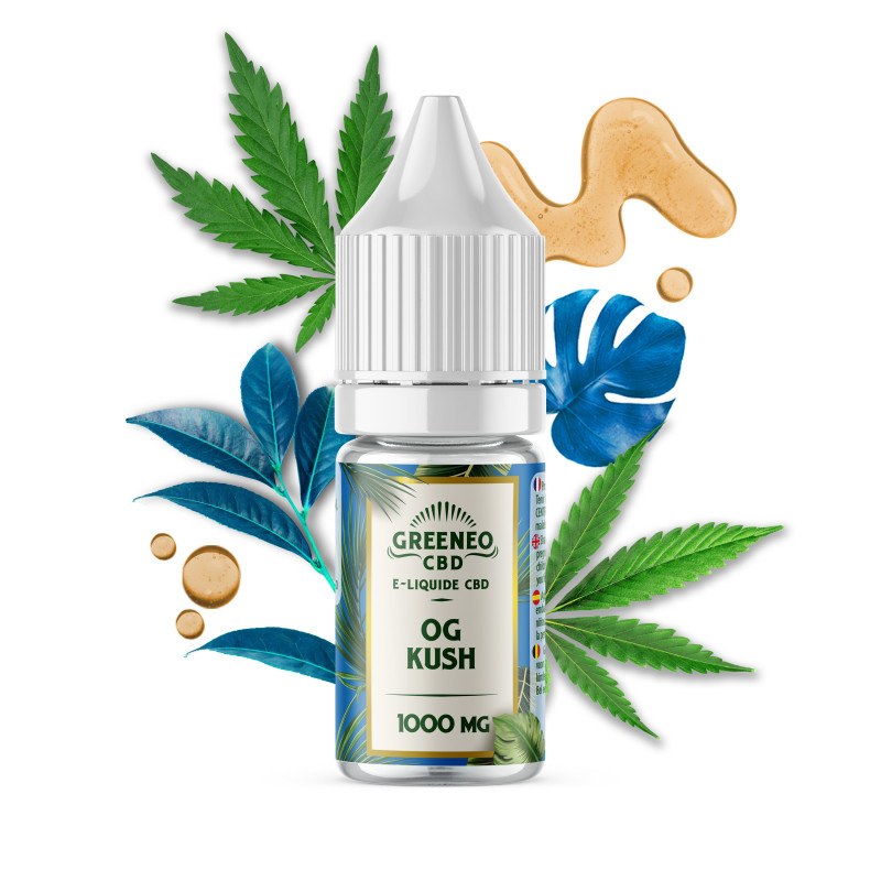E-liquide CBD OG Kush 10ml 500mg - Greeneo