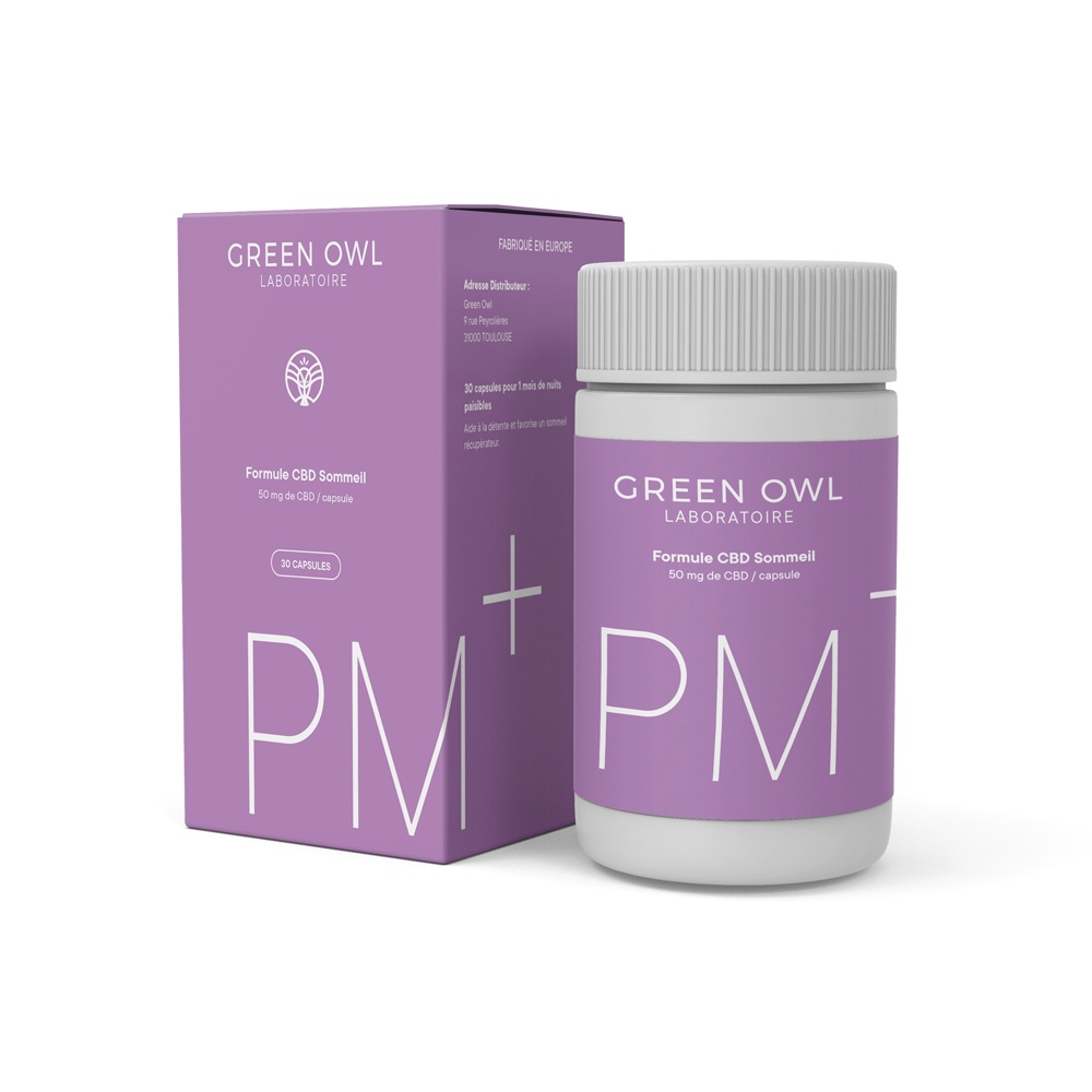 Capsule CBD Sommeil PM+