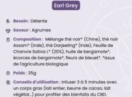 Thé CBD Earl Grey 35g