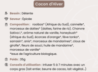 Infusion CBD  Cocon d'hiver 35gr
