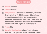 Infusion CBD Fruits Rouges 35g