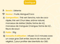 Thé CBD Exotique