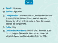 Thé CBD Détox